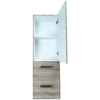 Шкаф пенал Style Line Лотос Plus 36 ЛС-00002302 подвесной Сосна лофт